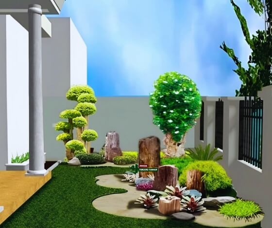 Services Pembuatan Taman Kering